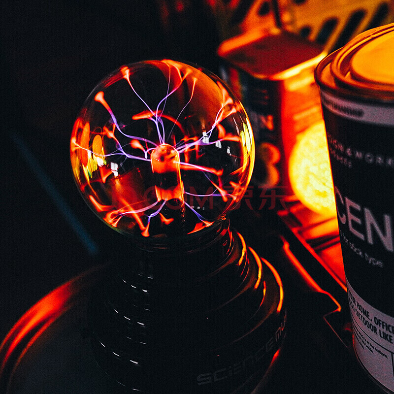 极度空间 静电球生日礼物魔术道具玻璃闪电离子球创意礼品送男女朋友