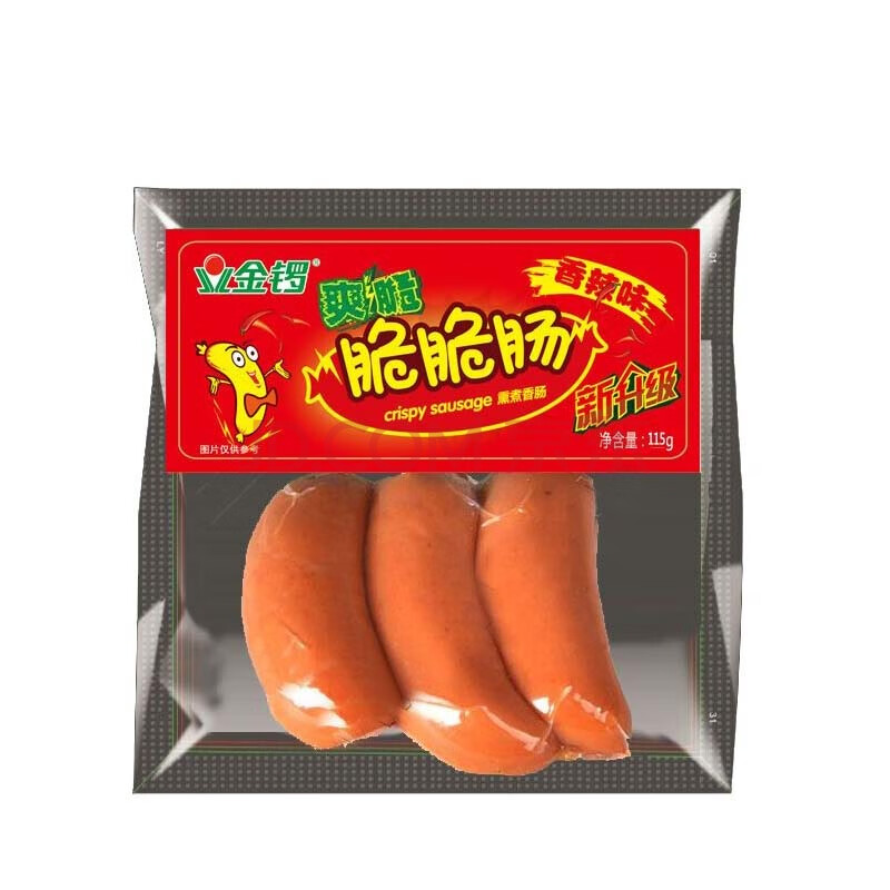 【新老包装随机发货】金锣脆脆肠香辣味115g/袋