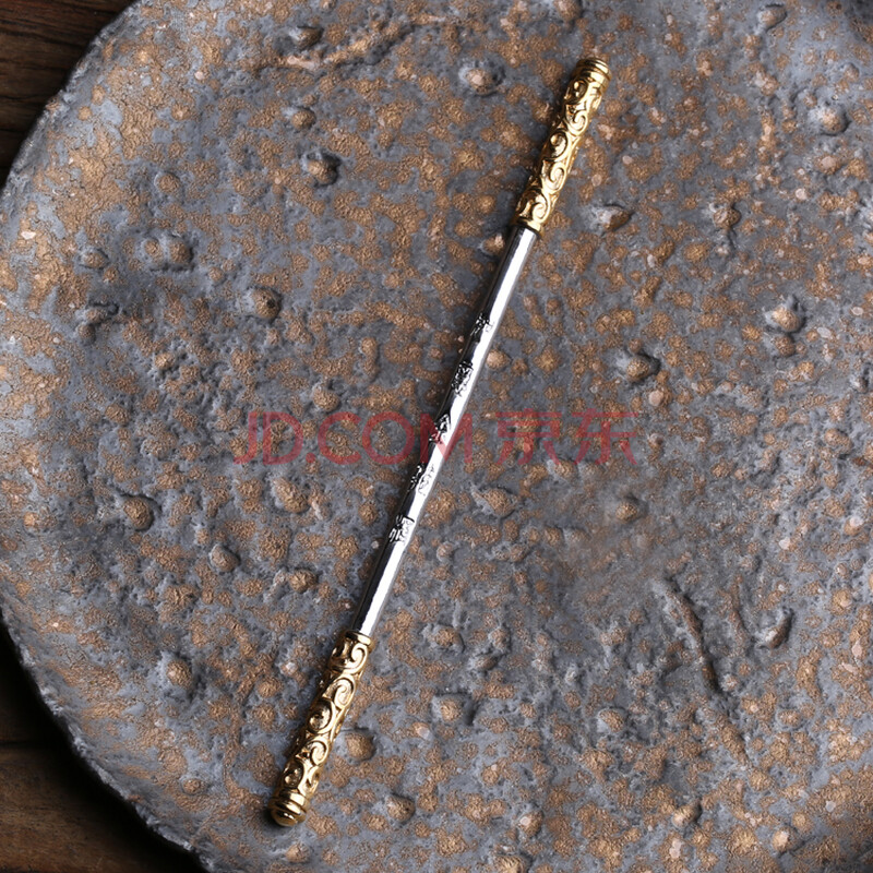 如合 纯铜色制作 不生锈不变形 可放鱼缸如意金箍棒摆件小号孙悟空