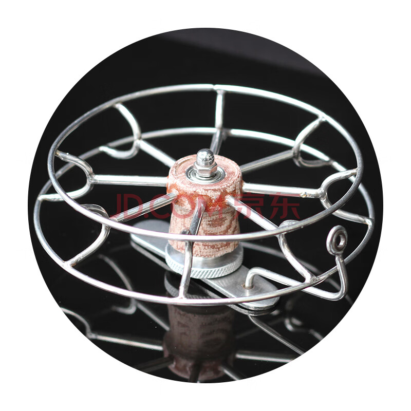 手拨轮八卦轮带泄力盘车轮超顺滑筏钓轮谷麦钓前打竿专用渔轮 100mm