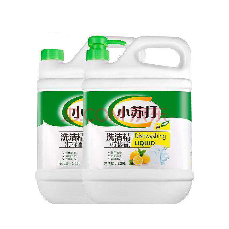 【家庭装】小苏打洗洁精食品级银俏柠檬清洁剂大桶洗洁精批发 【家庭