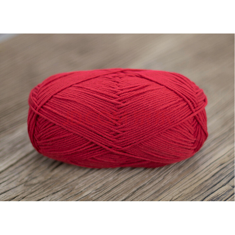 【冬尚新】diy手工编自织牛奶棉情人围巾的粗毛线团送男友相思扣围脖