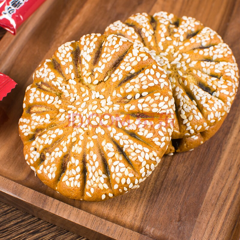 江苏无锡江阴特产马蹄酥烘烤类糕点 枣泥味马蹄酥180g/袋*4