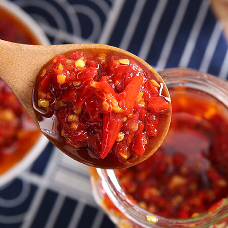 农家自制辣椒酱江西茶油小米椒香辣酱四川湖南剁椒酱下饭菜280*2瓶