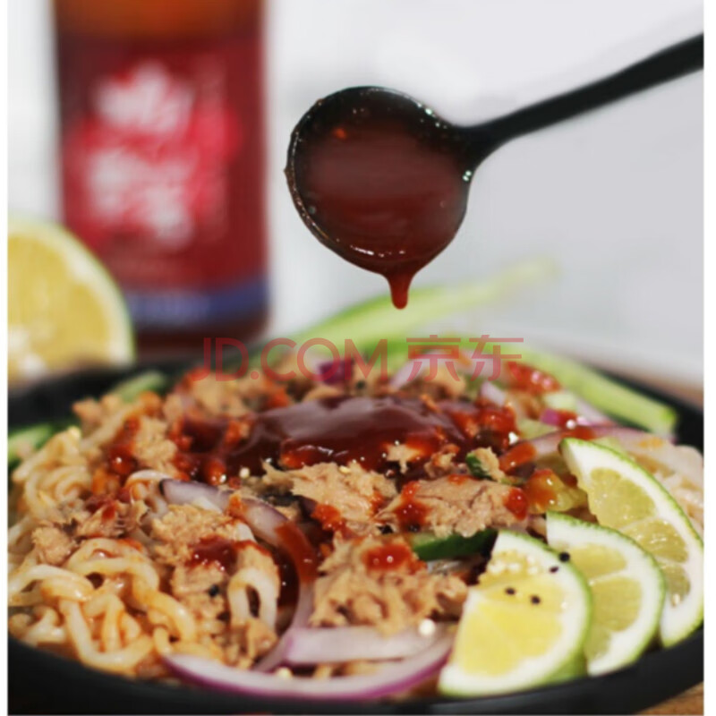 215g拌面酱低脂轻食酱料低卡魔芋面鸡胸肉健身金枪鱼沙拉酱 甜辣味