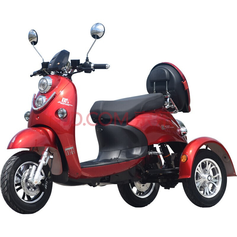 小龟王电动三轮车代步车男女型小型家用60v72v电瓶车接送孩子电动摩托