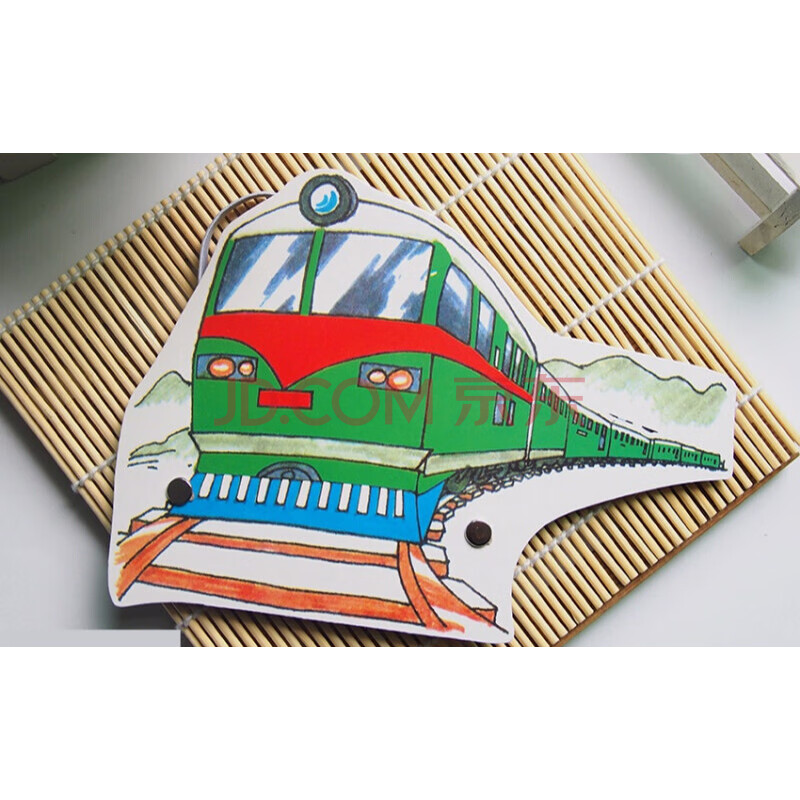 幼儿园教学用品儿童游戏舞台表演道具角色扮演交通工具纸头饰 火车