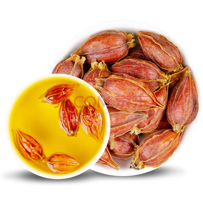 养庆堂 栀子果 天然野生栀子果花茶黄栀子花茶250g泡茶泡水可搭菊苣山