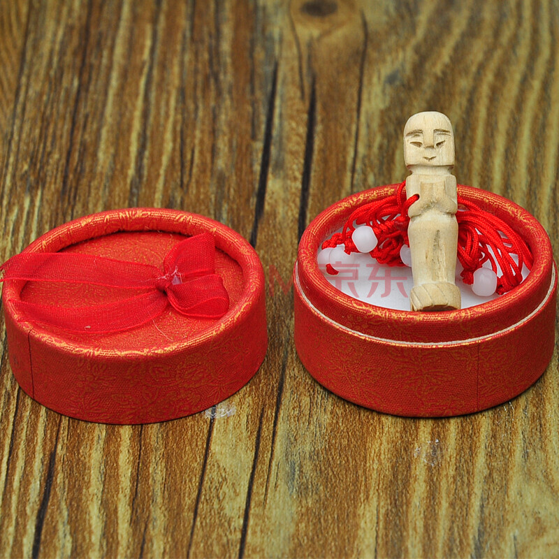 普生缘 桃木人 手工立体 男孩 女孩 男孩