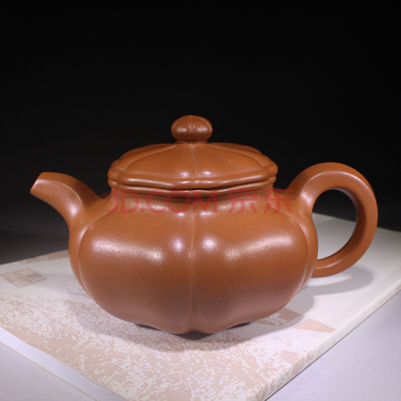 家藏老泥 宜兴紫砂艺术名人 任南松 葵仿古