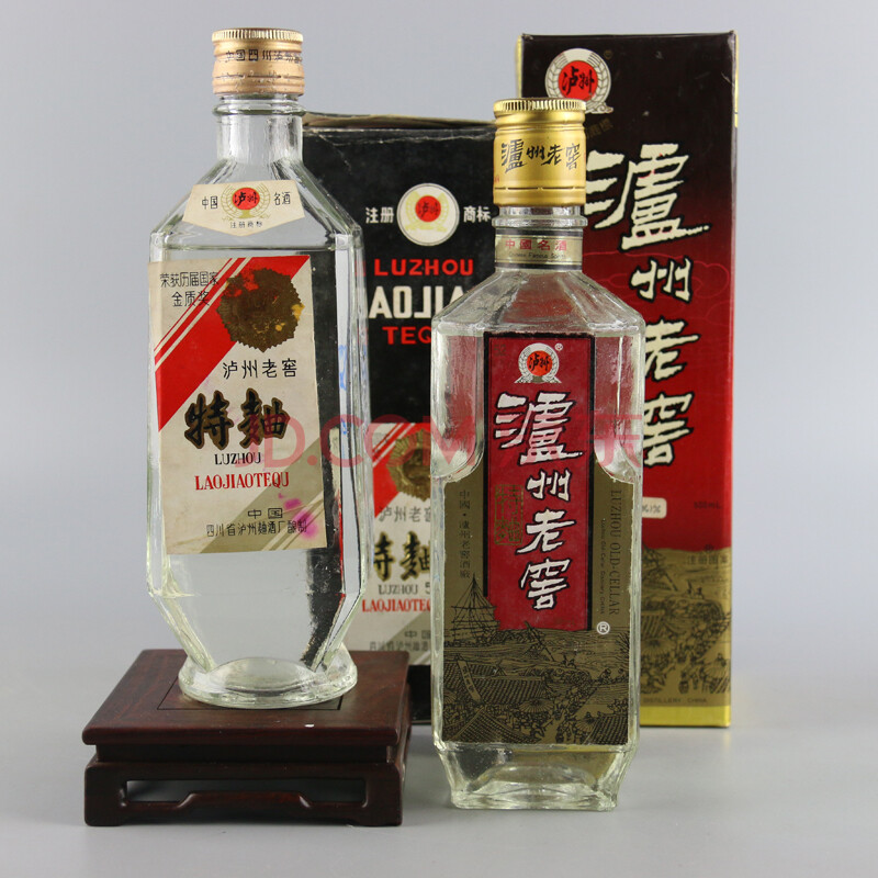 瀘州老窖特曲(金蓋,花蓋) 92年 52度 500ml 2瓶【54】(名酒,陳年老酒)