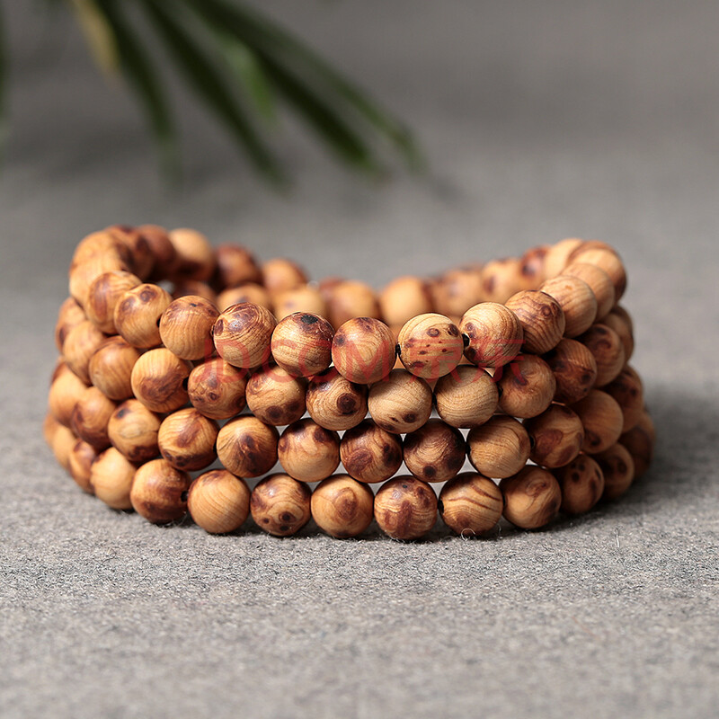 【满瘤疤 油性上等】珍品侧柏手串 8mm 41.6克