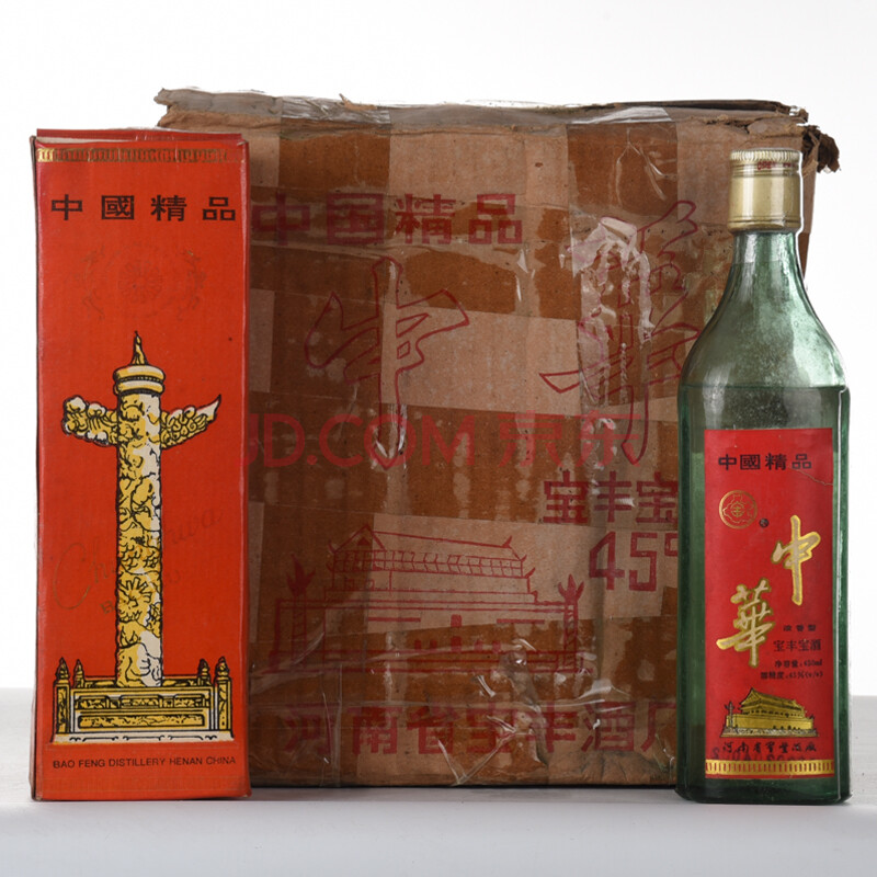 中华宝丰宝酒 1996年 45度 450ml 1箱(6瓶)【15-98】(名酒 白酒 老酒