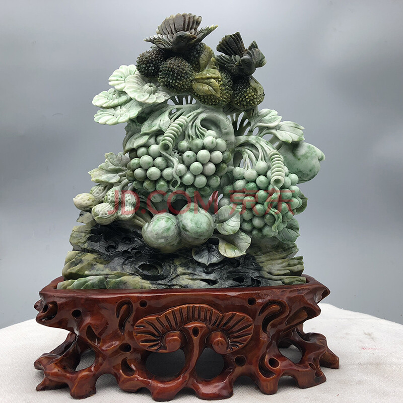 独山玉(中国四大名玉)【硕果累累】摆件 3220克 骏马玉器