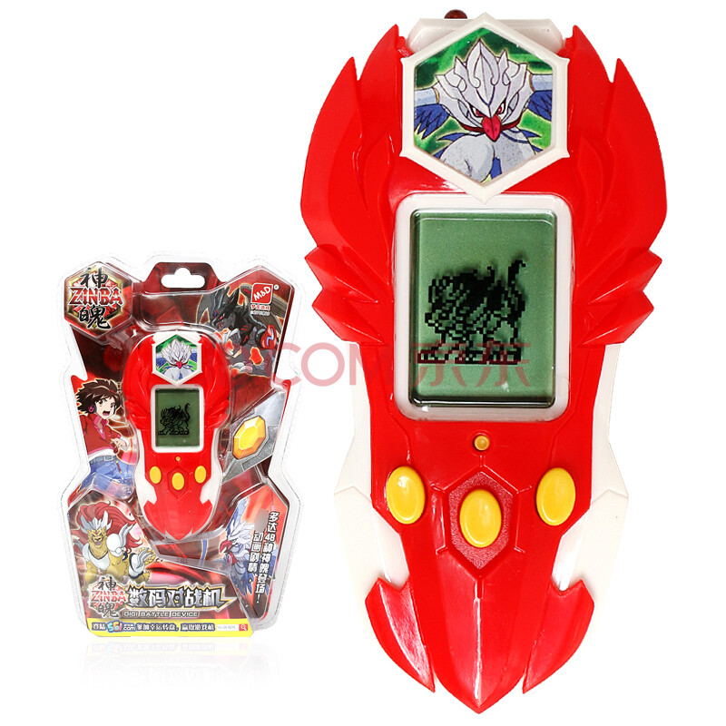 梦龙洛克王国游戏机 儿童掌机玩具插卡赛尔号梦月精灵神魄奥拉星 神魄