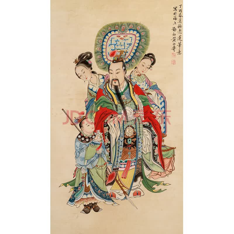 黄山寿《人物》