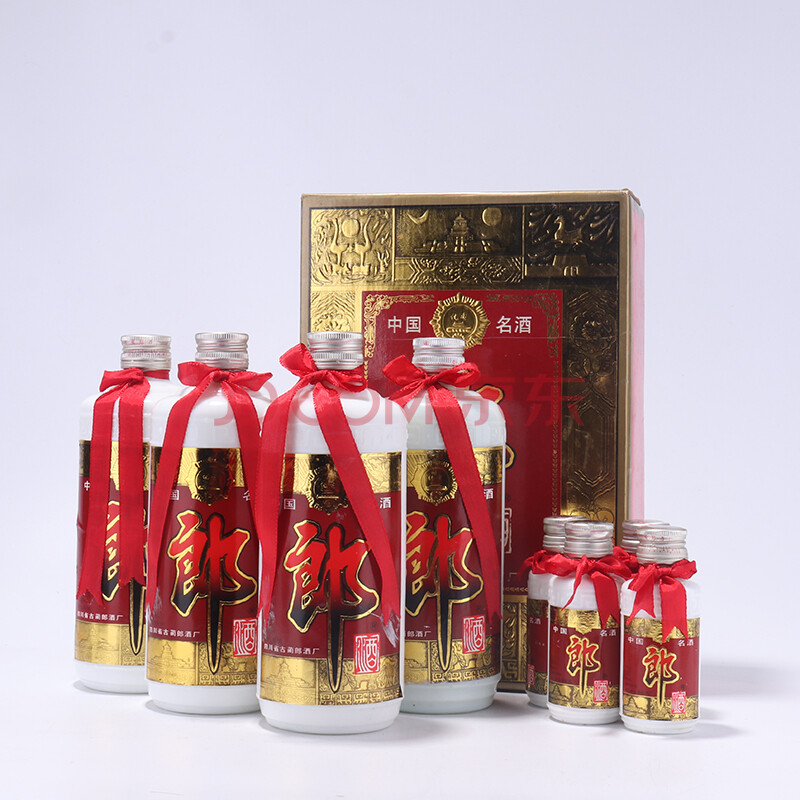 郎酒礼盒 1996-1997年 39度 450ml 50ml 4瓶 【21】(名酒)