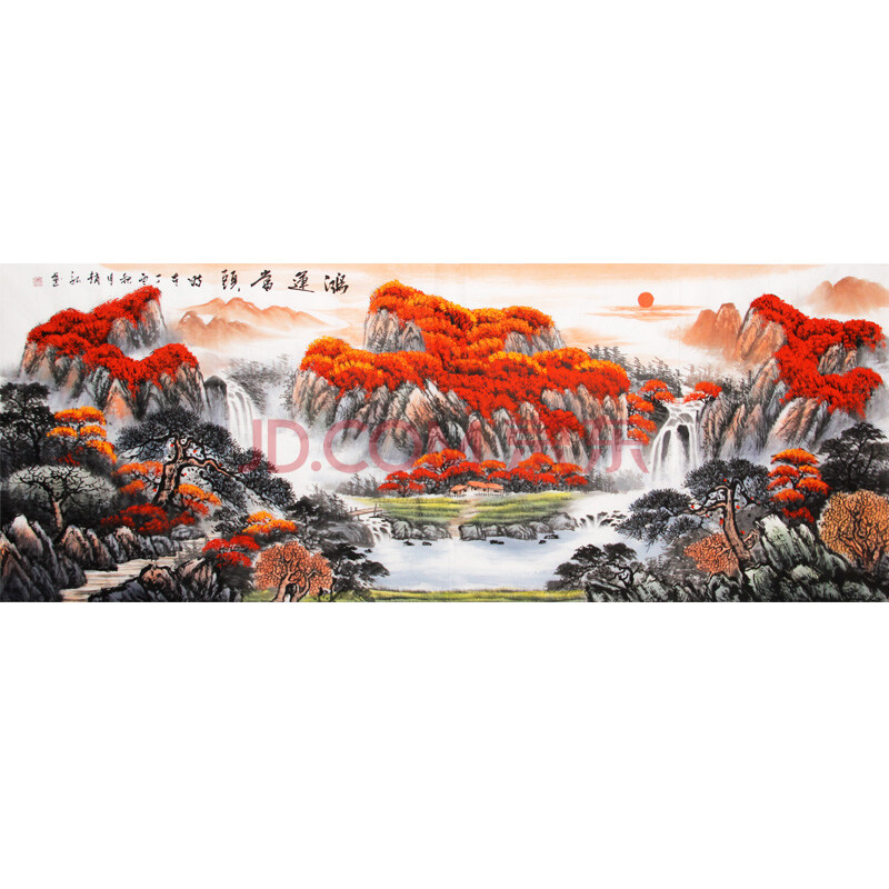 《鸿运当头》 赵弘 省美协会员 178*70cm 1745