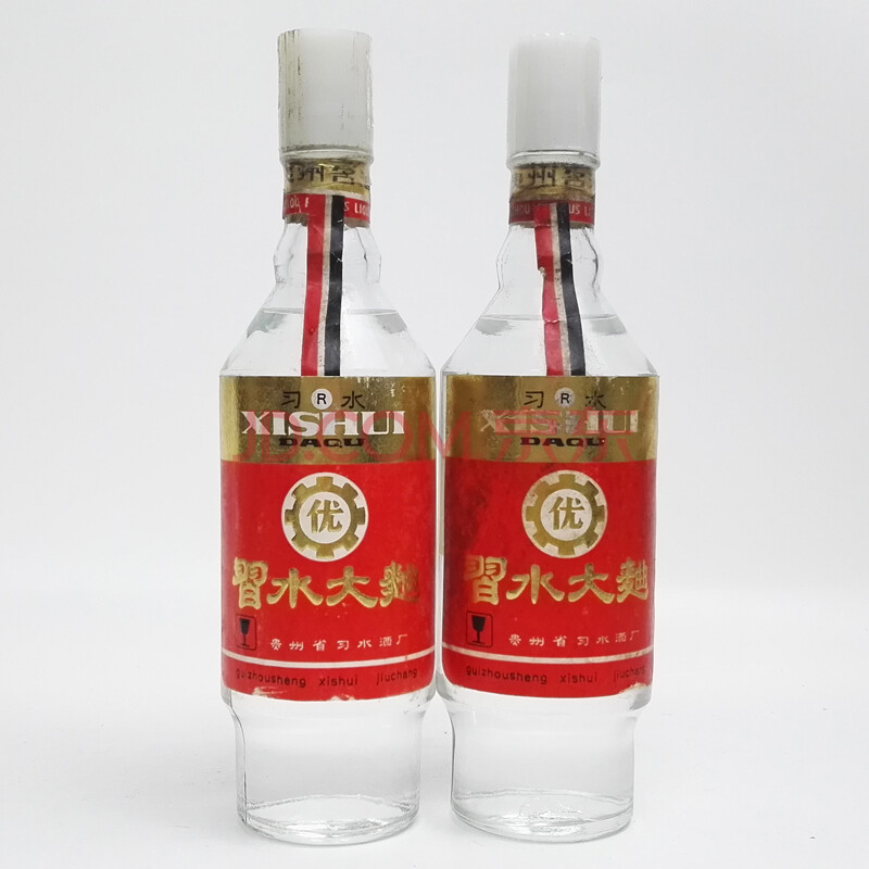 习水大曲 1992年 55度 500ml 2瓶【18-78】(名酒 白酒 老酒)