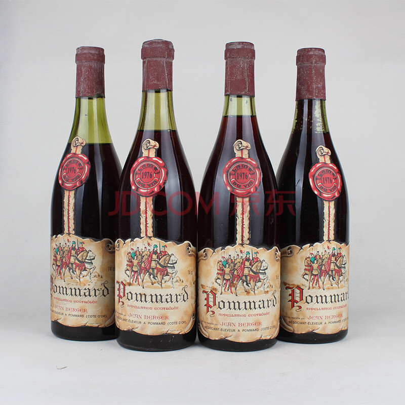 1976年 波玛干红葡萄酒 pommard 750ml 4瓶
