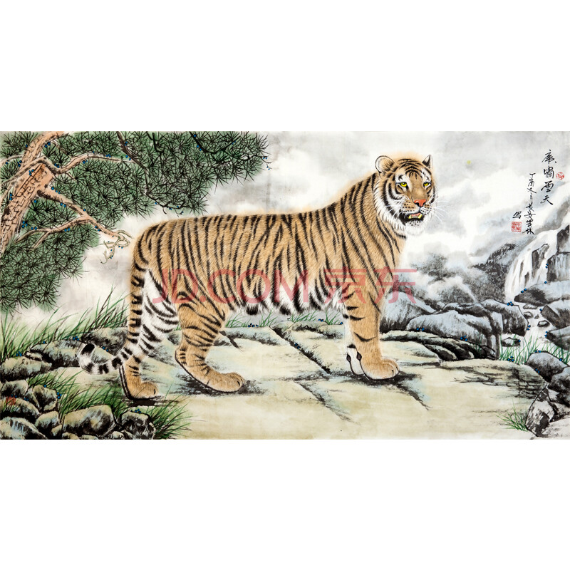 李茂林《虎啸云天》有西北虎王的美誉 1226