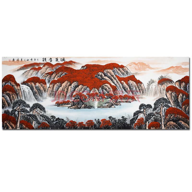 河南省美协 李瑾《鸿运当头》