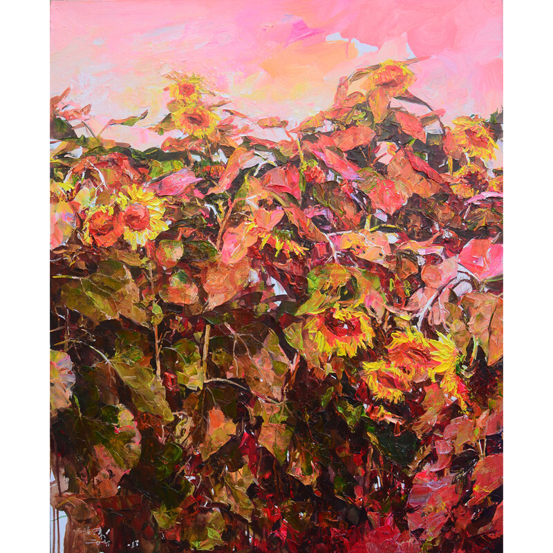 孙晓东 《激情年代》 布面丙烯 收藏级珍品