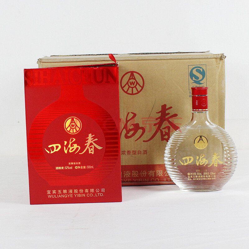 四海春 2012年 52度 500ml 1箱6瓶【82(拍卖)