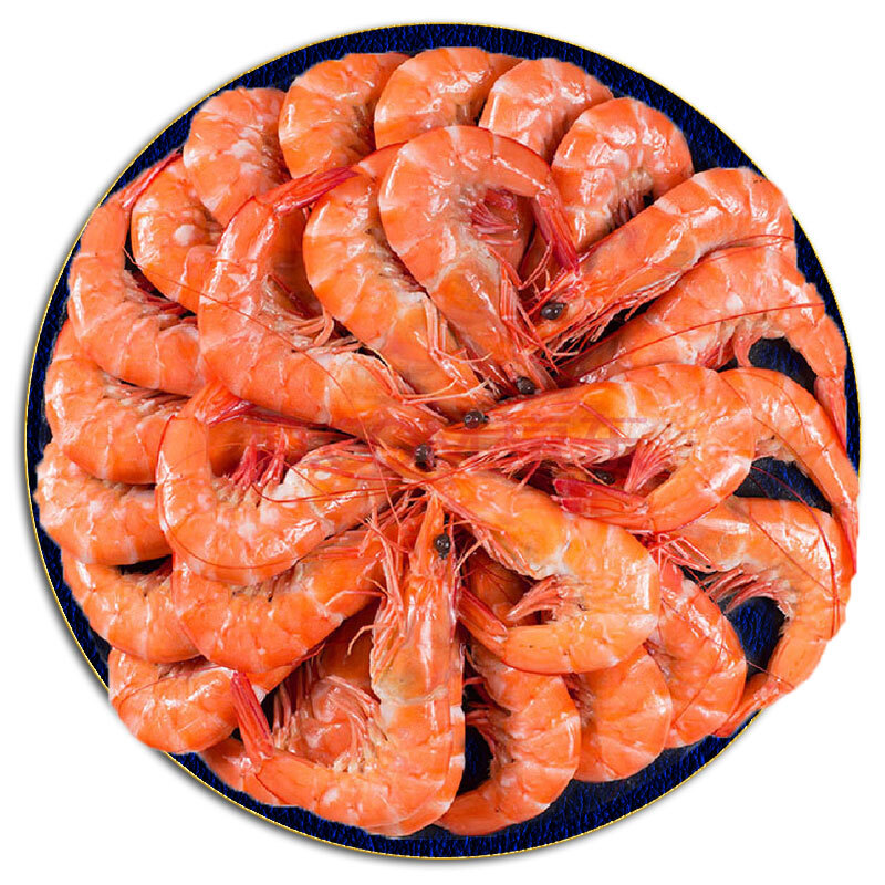 翔泰 熟冻泰国进口白虾/女王虾 800g 25-28只 盒装 大虾 海鲜水产