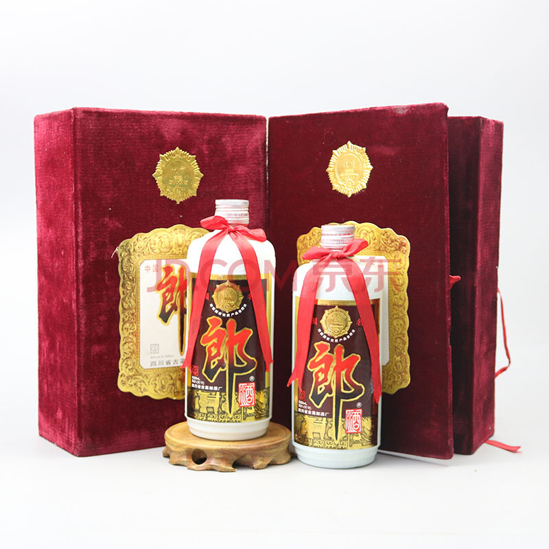 49 郎酒(绒布礼盒) 1995-1996年 53度 500ml 2瓶【49】
