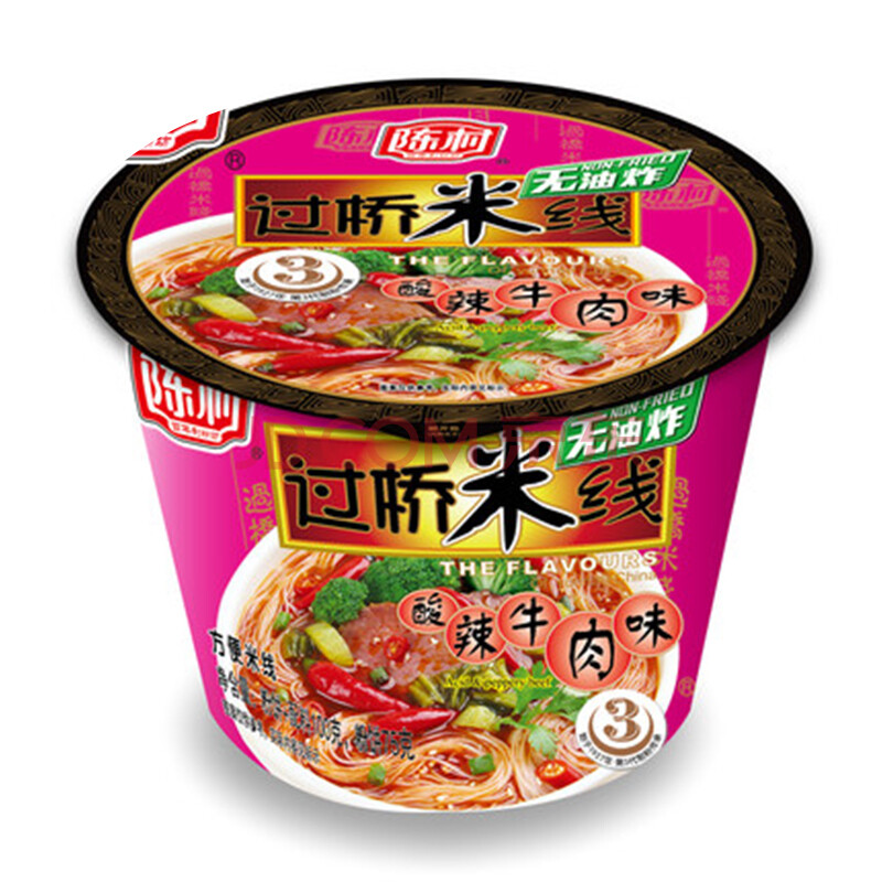 陈村过桥米线 100g单桶装 方便速食非油炸方便面泡面米线米粉顺德小吃