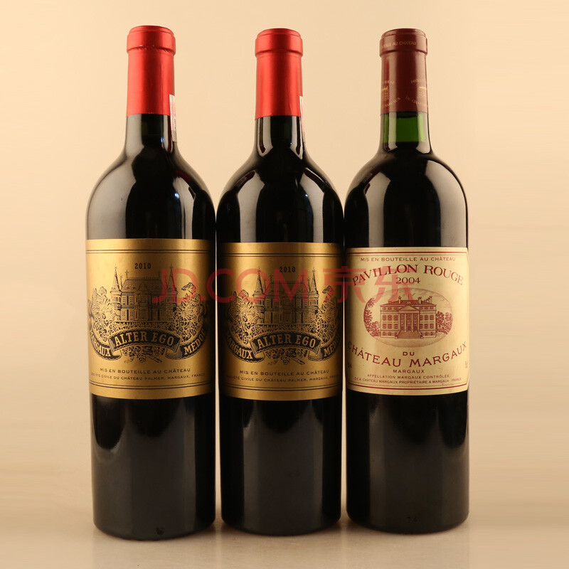 2004年 玛歌副牌1瓶 宝玛副牌2瓶 干红葡萄酒 750ml 酒标瑕疵 红酒