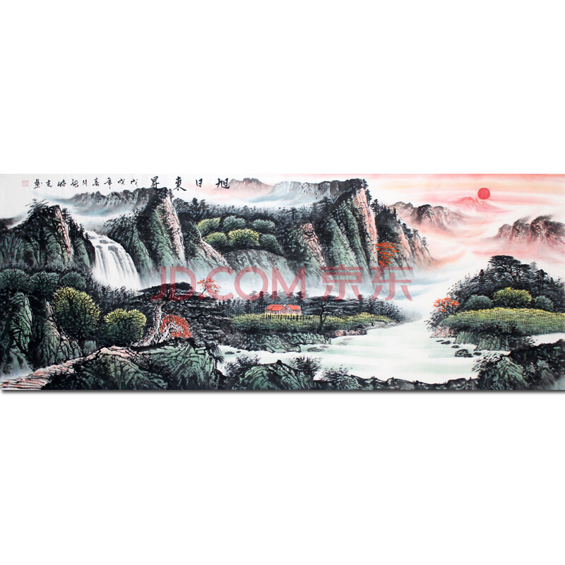 国家一级美术师 张临光《旭日东升》源远流长