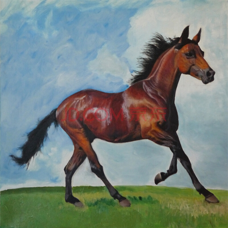 丰少维 《千里跔》布面油画