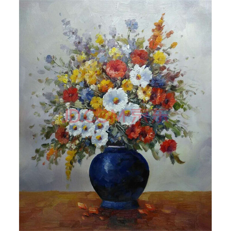 黄晓玉 《花香》 布面油画