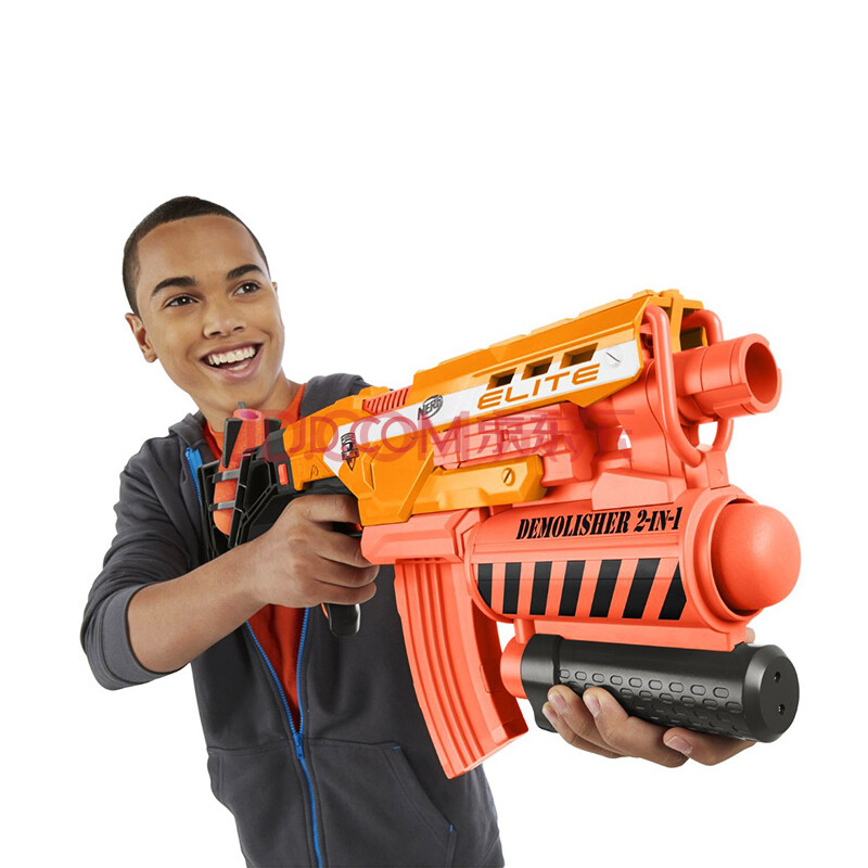 hasbro/孩之宝儿童软子弹玩具枪nerf热火精英系列发射器户外对战大靶