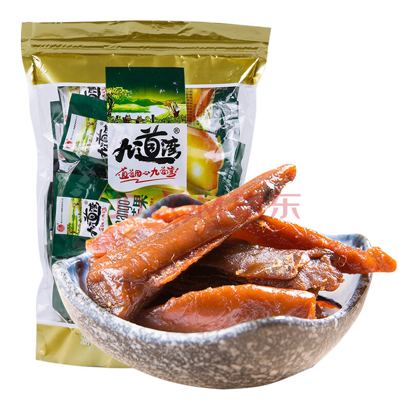 【领券199减100】九道湾 酱香芒果188g零食湖南蜜饯果脯水果干