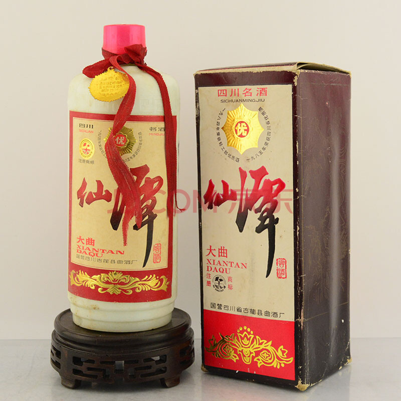 仙潭大曲 1988年 高度 500ml 1瓶【51】(白酒老酒)
