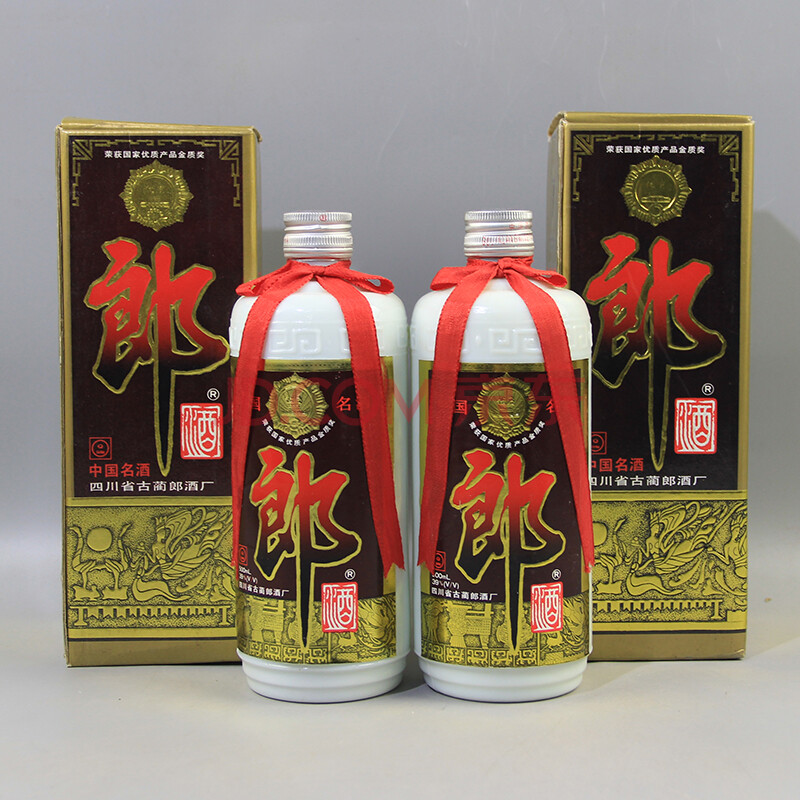 郎酒1996年 39度 500ml 2瓶【26】(老酒 白酒)