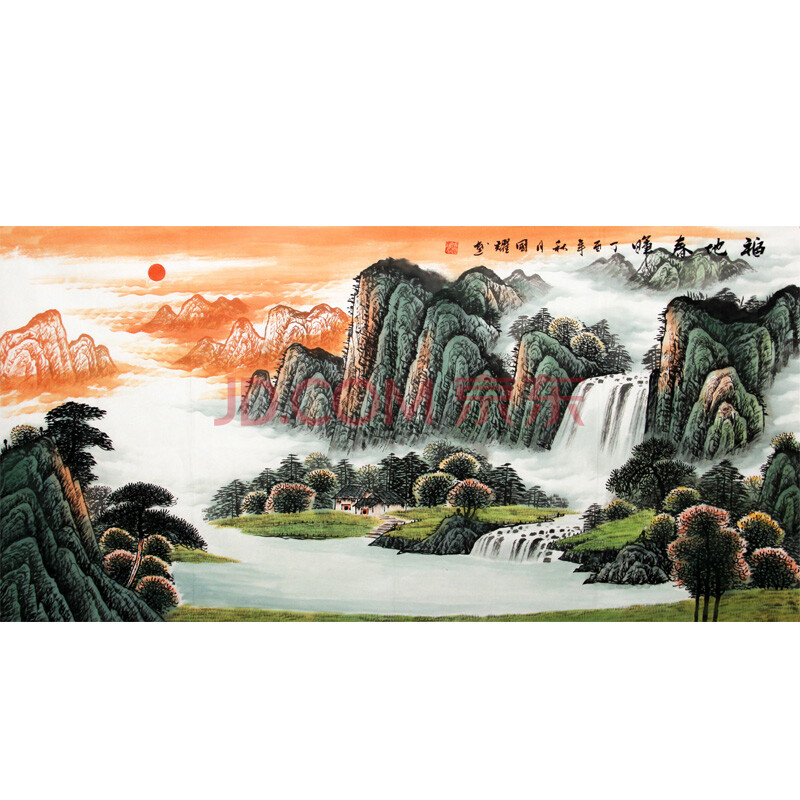 《福地春晖》 周国耀 职业画家 3562