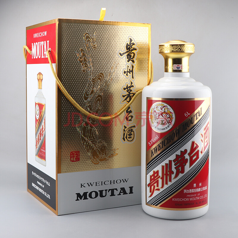 茅台酒 2018年 53度 6l 1瓶 【83】(名酒,收藏品)