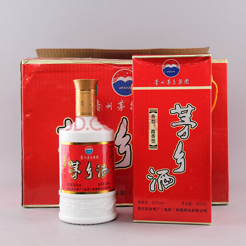 【京東拍賣】茅鄉酒 2007年 52度 450ml*6瓶 即刻拍