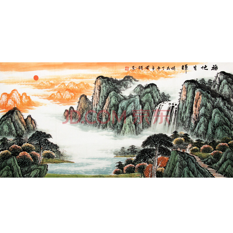 《福地春晖》 周国耀 职业画家 3564