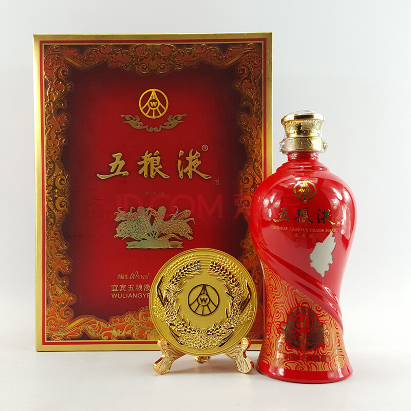 4【中國名酒】五糧液- 金獎六十度 2007年 60度 500ml