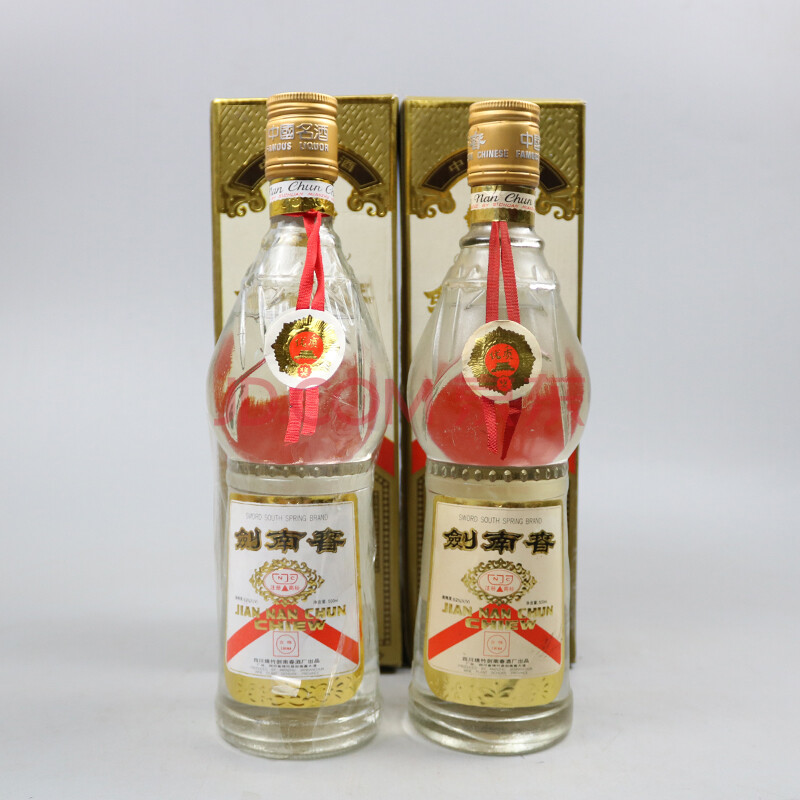 28劍南春 1995年 52度 500ml 2瓶【老酒】