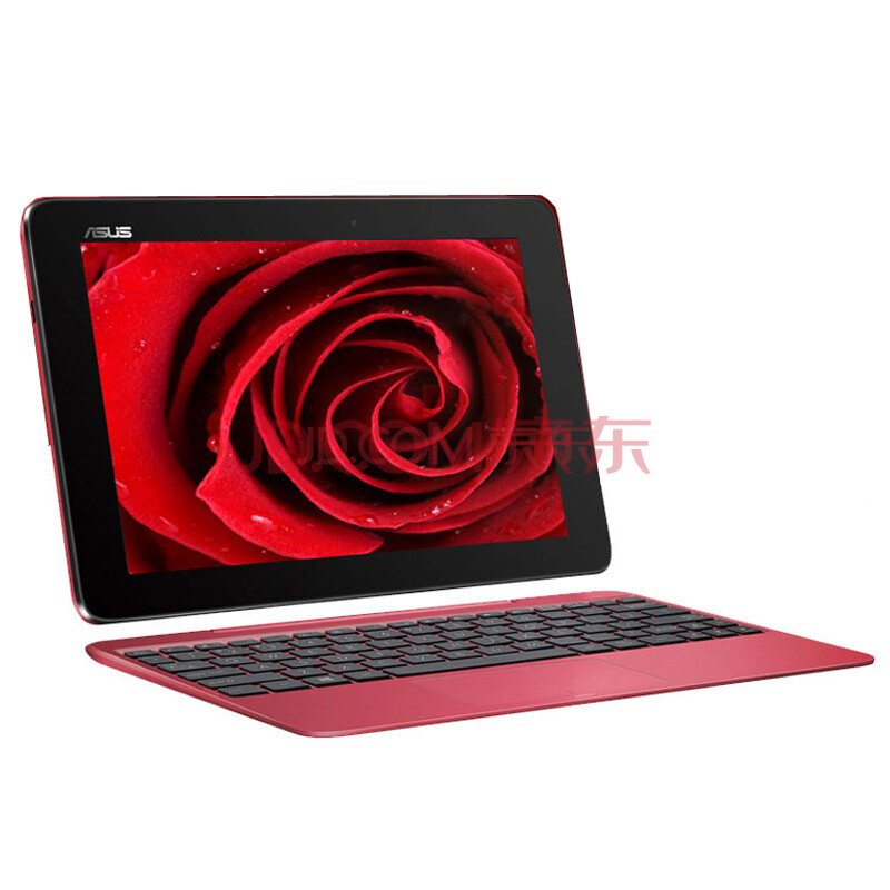 asus/华硕t100ha wifi 32gb ta win10 pc平板2合一10.1寸 玫瑰红