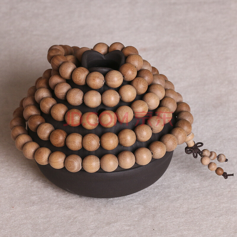 【沉檀百年】印度老山檀香 108颗 佛珠手串