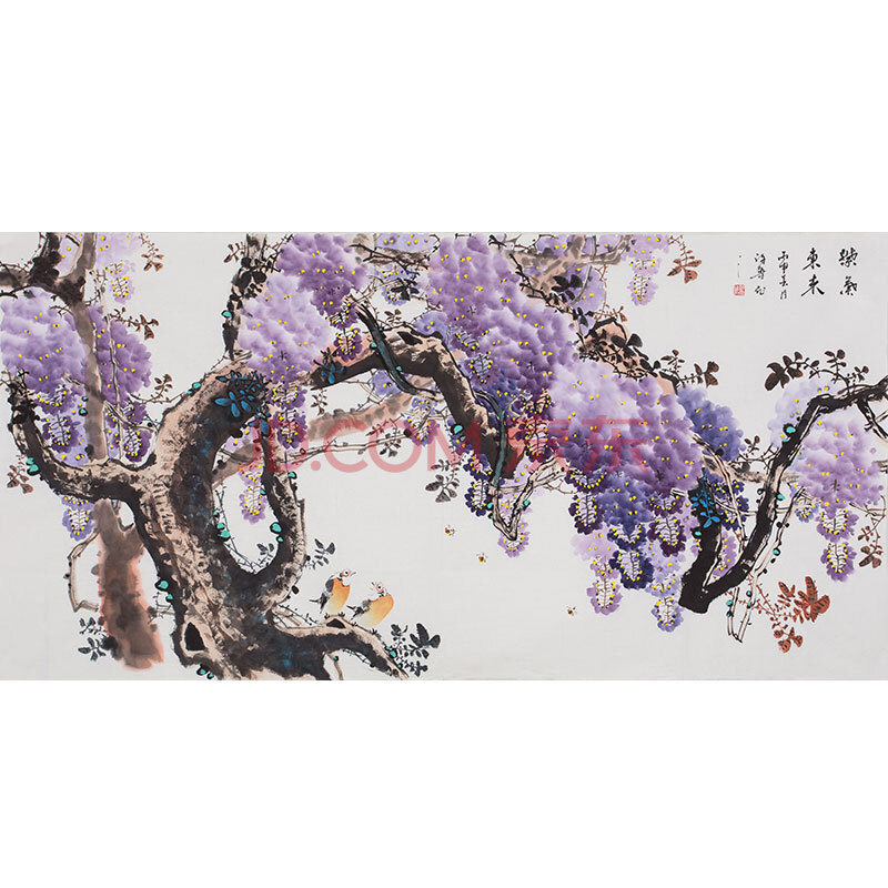 15许鲁(紫气东来)国家级美术师,职业画家