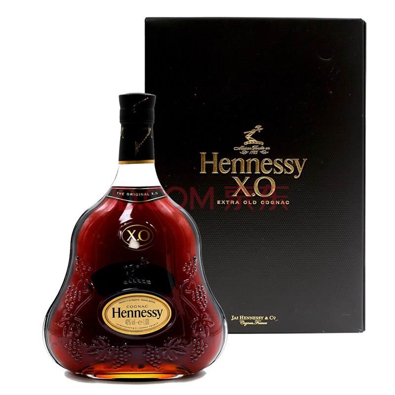 2010年 hennessy法国进口轩尼诗x.o 1000ml 3瓶【0124】