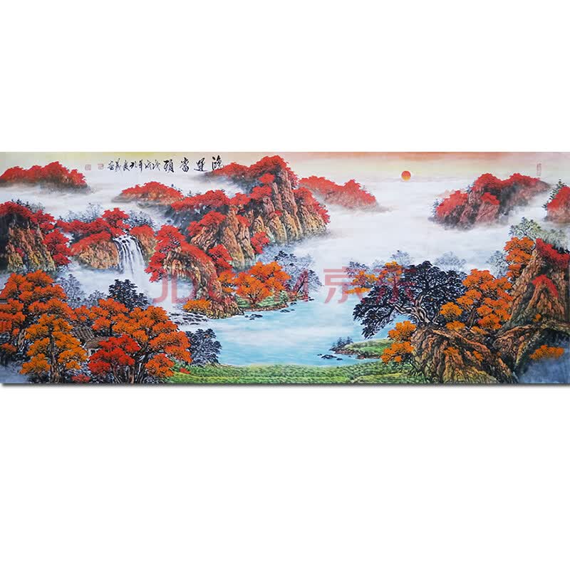 孔子第七十三世孙 中国书画家协会 孔庆义 2.40米【鸿运当头】